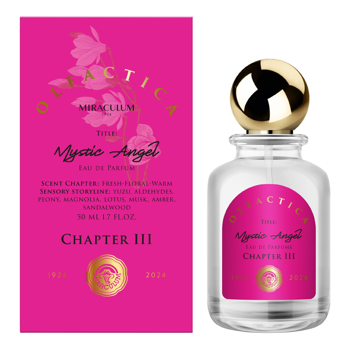 Miraculum Olfactica Woda perfumowana dla kobiet Mystic Angel - Chapter III 50ml