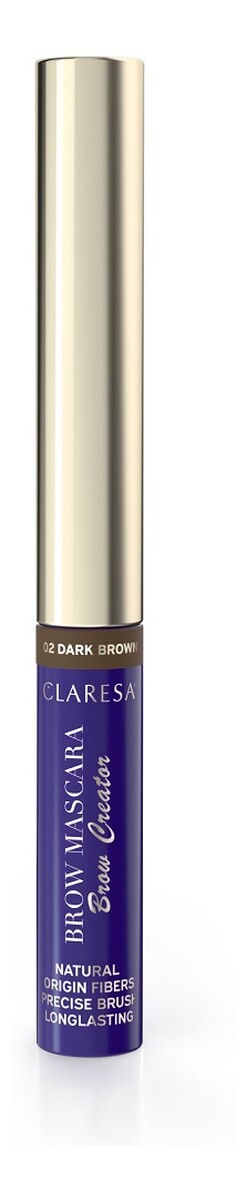 Brow creator tusz do brwi 02 dark brown