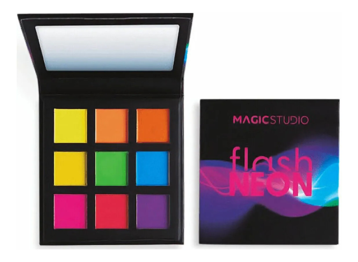 Paleta cieni do powiek Magic Studio Neon 9 matowych odcieni
