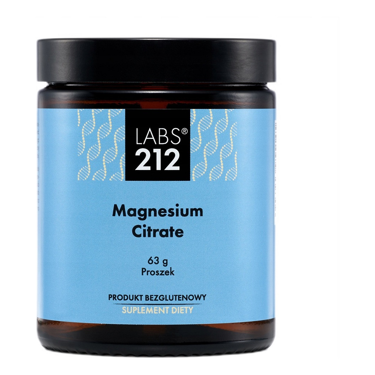 Labs212 Magnesium Citrate Cytrynian magnezu, proszek, 135 mg 63g