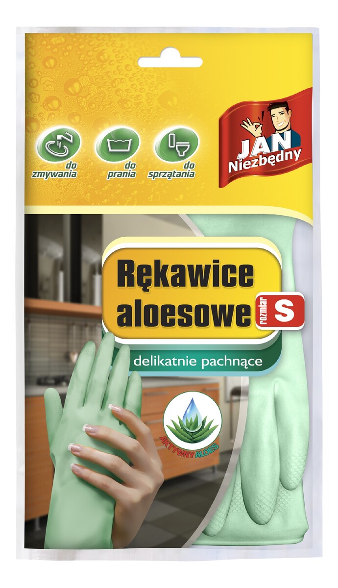 Rękawice aloesowe rozmiar S