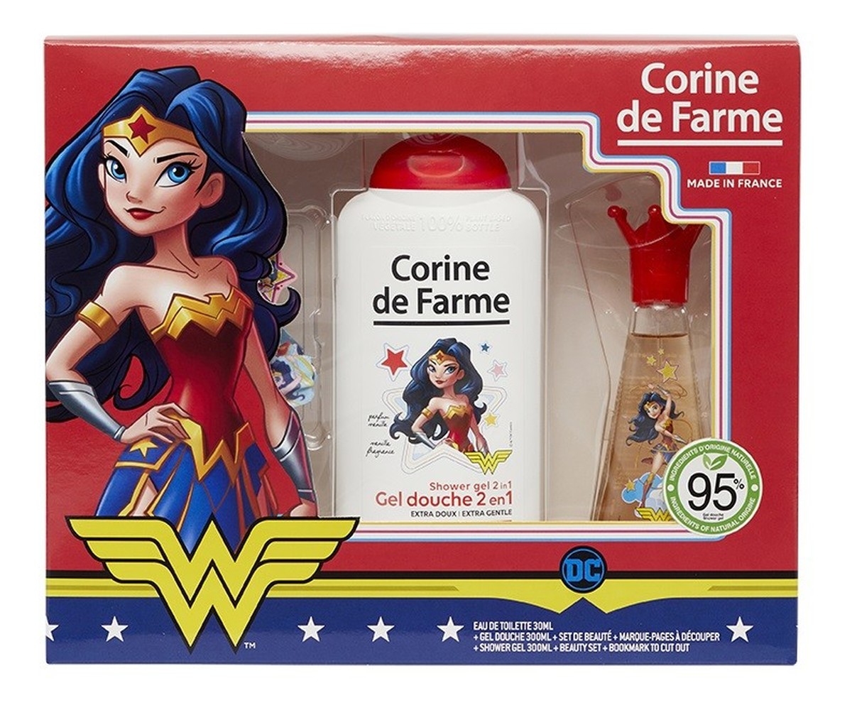 Zestaw prezentowy dla dziewczynek Wonder Woman