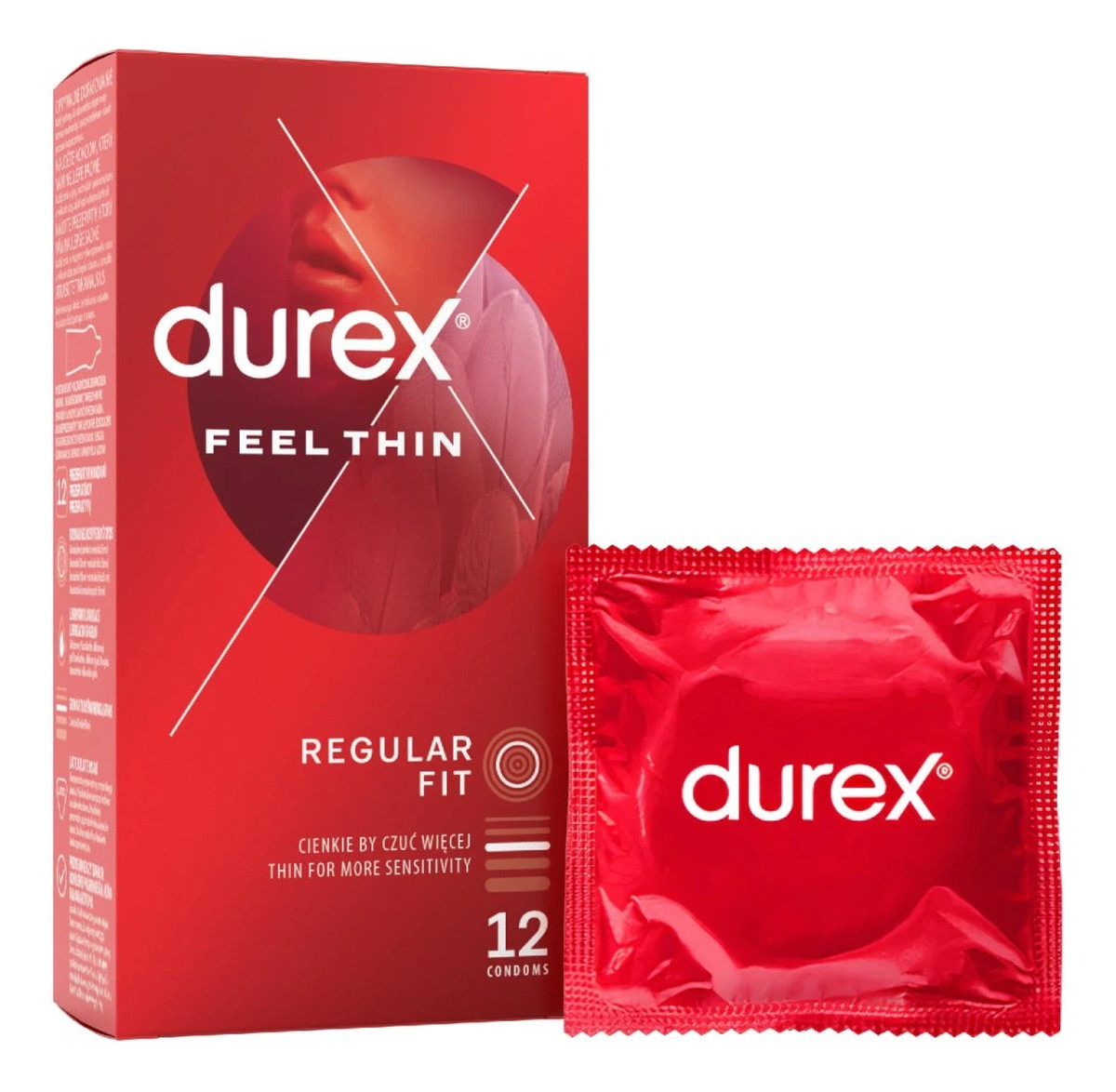 Feel thin classic cienkie prezerwatywy lateksowe 12 szt