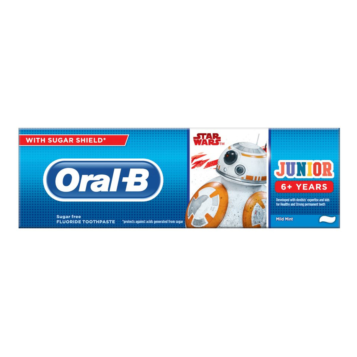 Oral-B Junior Gwiezdne wojny Pasta do zębów 6+ lat 75ml
