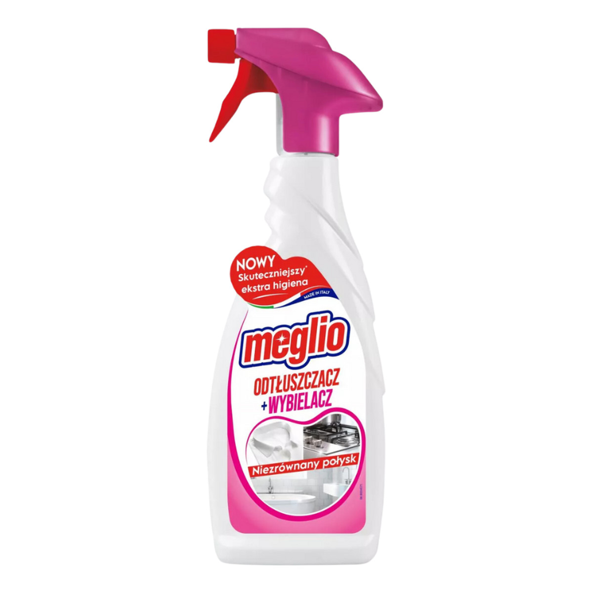 Meglio Odtłuszczacz wybielacz w piance 650ml