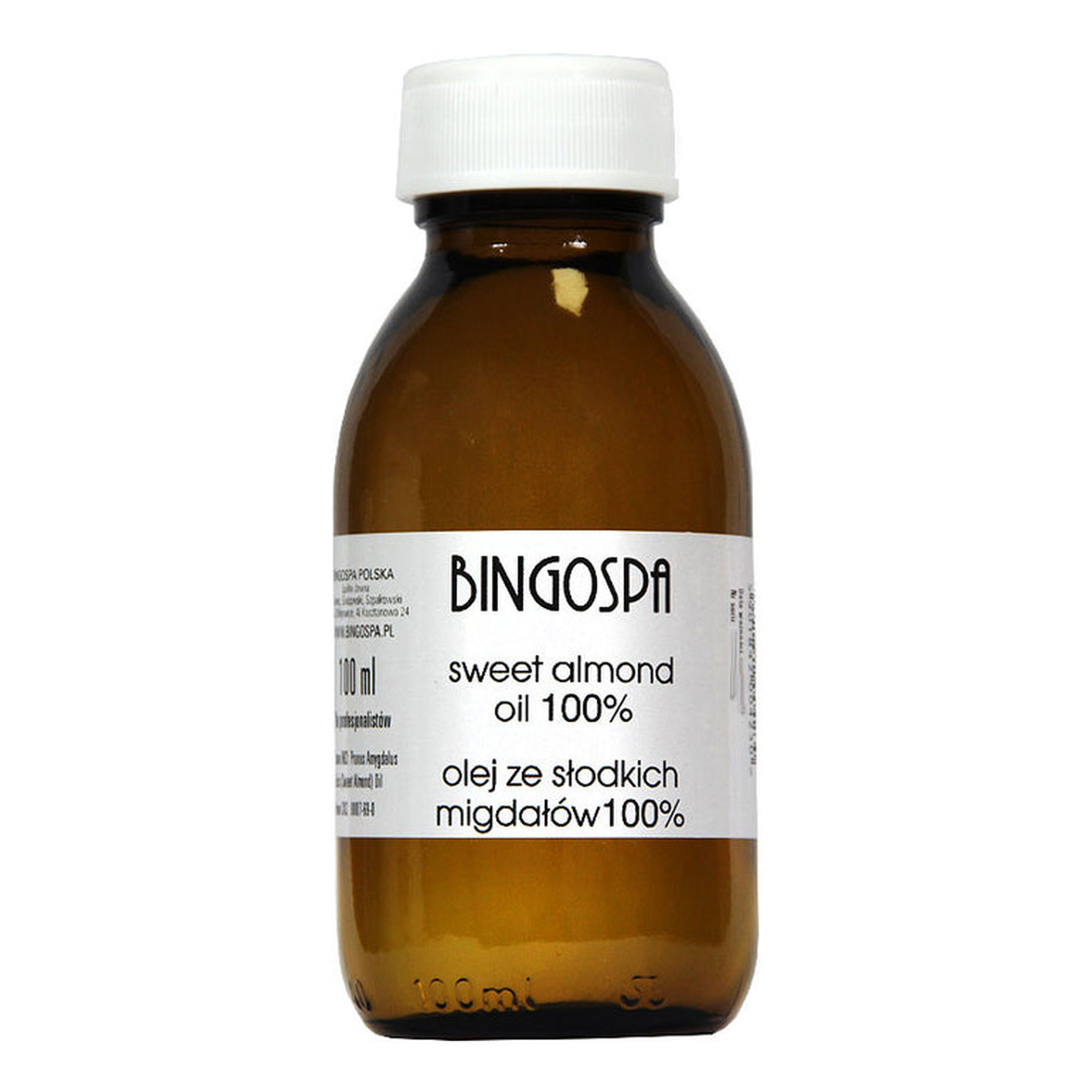 BINGOSPA Olej ze słodkich migdałów 100% - Sweet almond oil 100ml