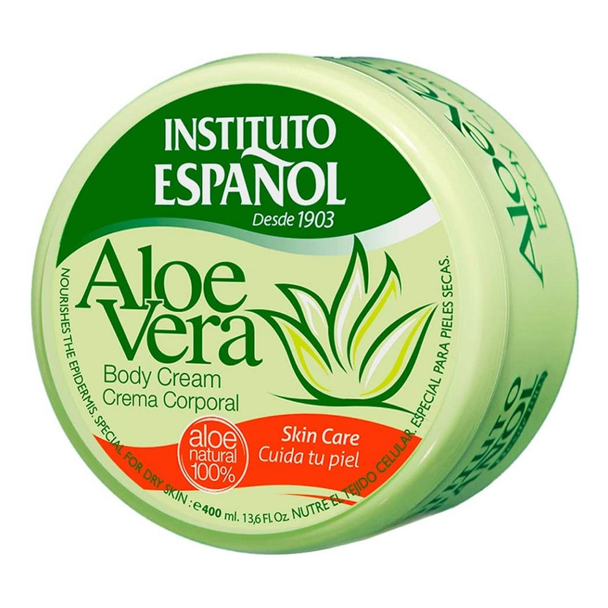 Instituto Espanol Aloe Vera Body Cream nawilżający Krem do ciała i rąk na bazie aloesu 200ml