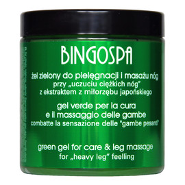 Żel zielony do pielęgnacji i masażu nóg