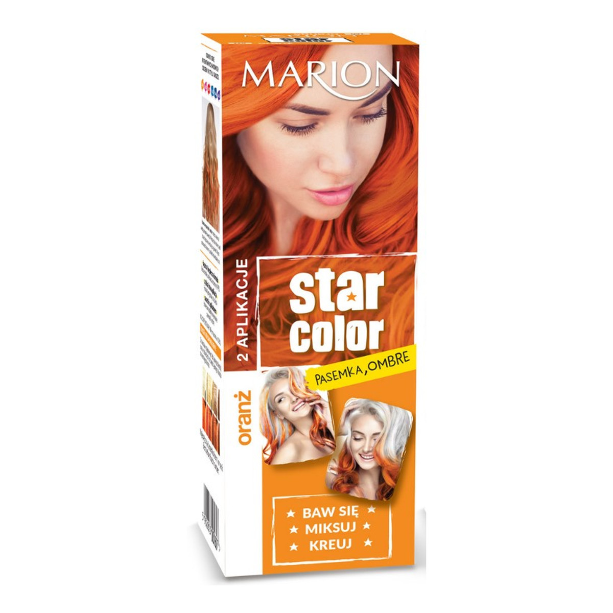 Marion Star Color FARBA KOLORYZUJĄCA 2X35ml 70ml