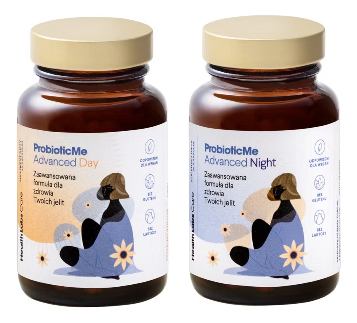 ProbioticMe Advanced Day Dla zdrowia twoich jelit Suplement Diety 60 kapsułek