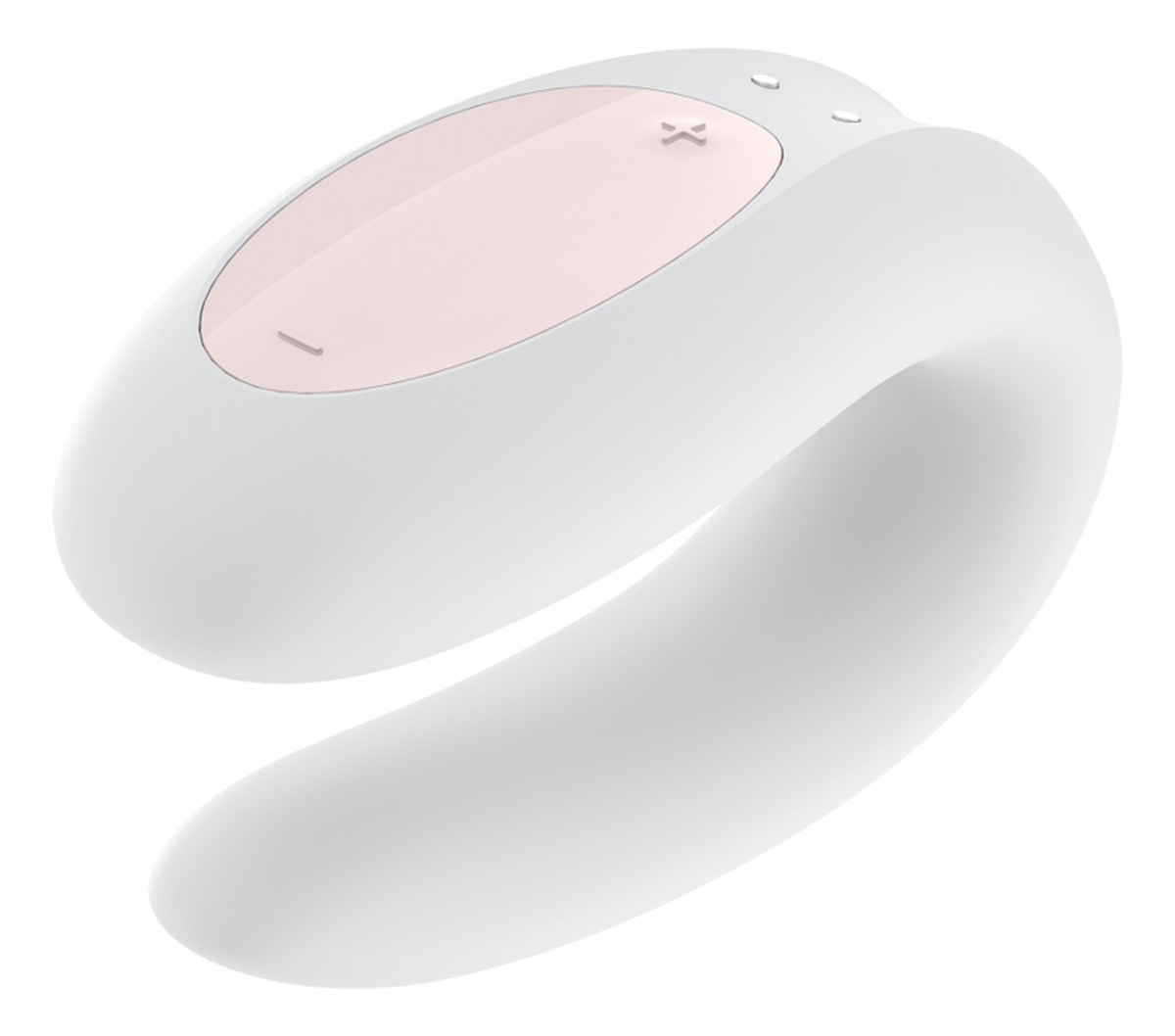Double joy partner vibrator wibrator dla par sterowany aplikacją white