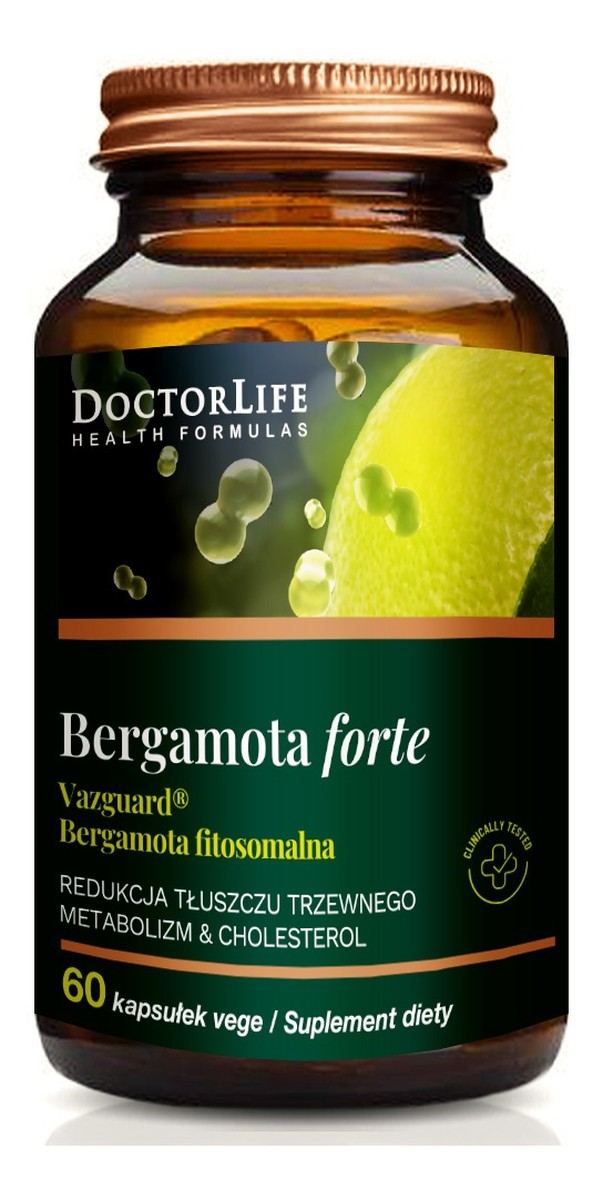 Bergamota forte suplement diety 60 kapsułek