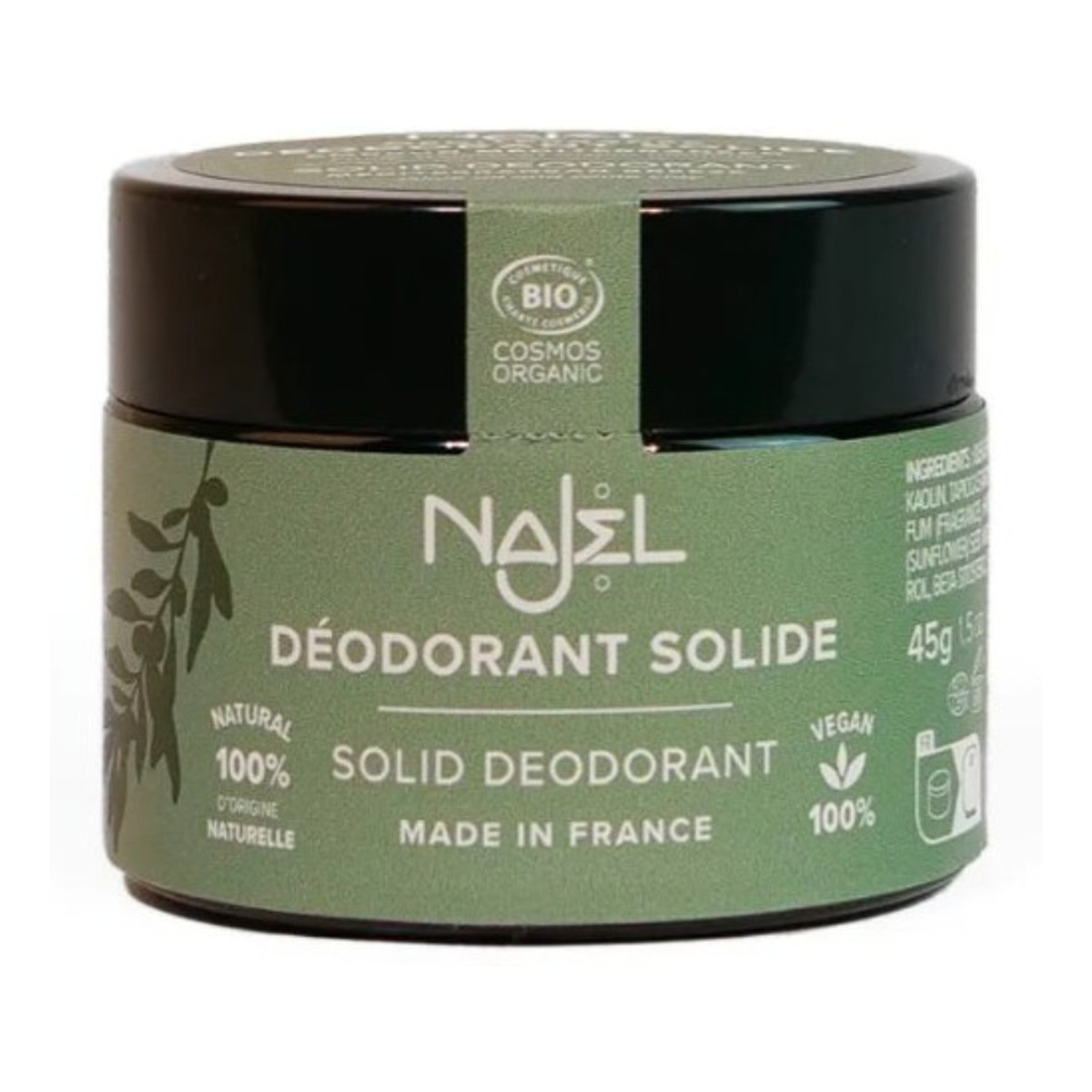 Najel Naturalny dezodorant w balsamie zapach morski organic 45g