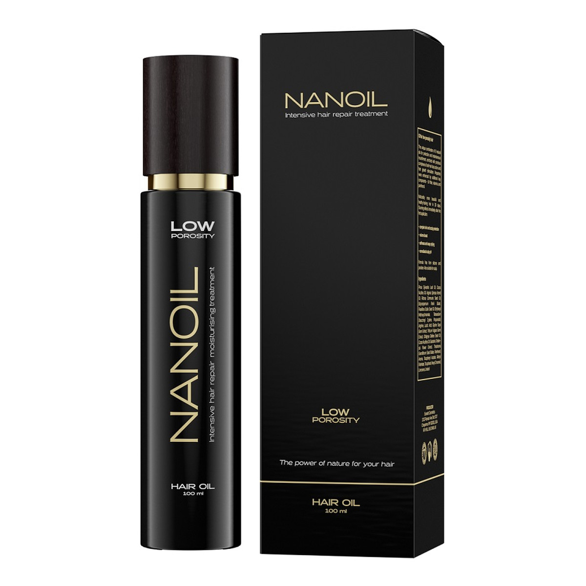 Nanoil Hair Oil Low Porosity Olejek do włosów niskoporowatych 100ml