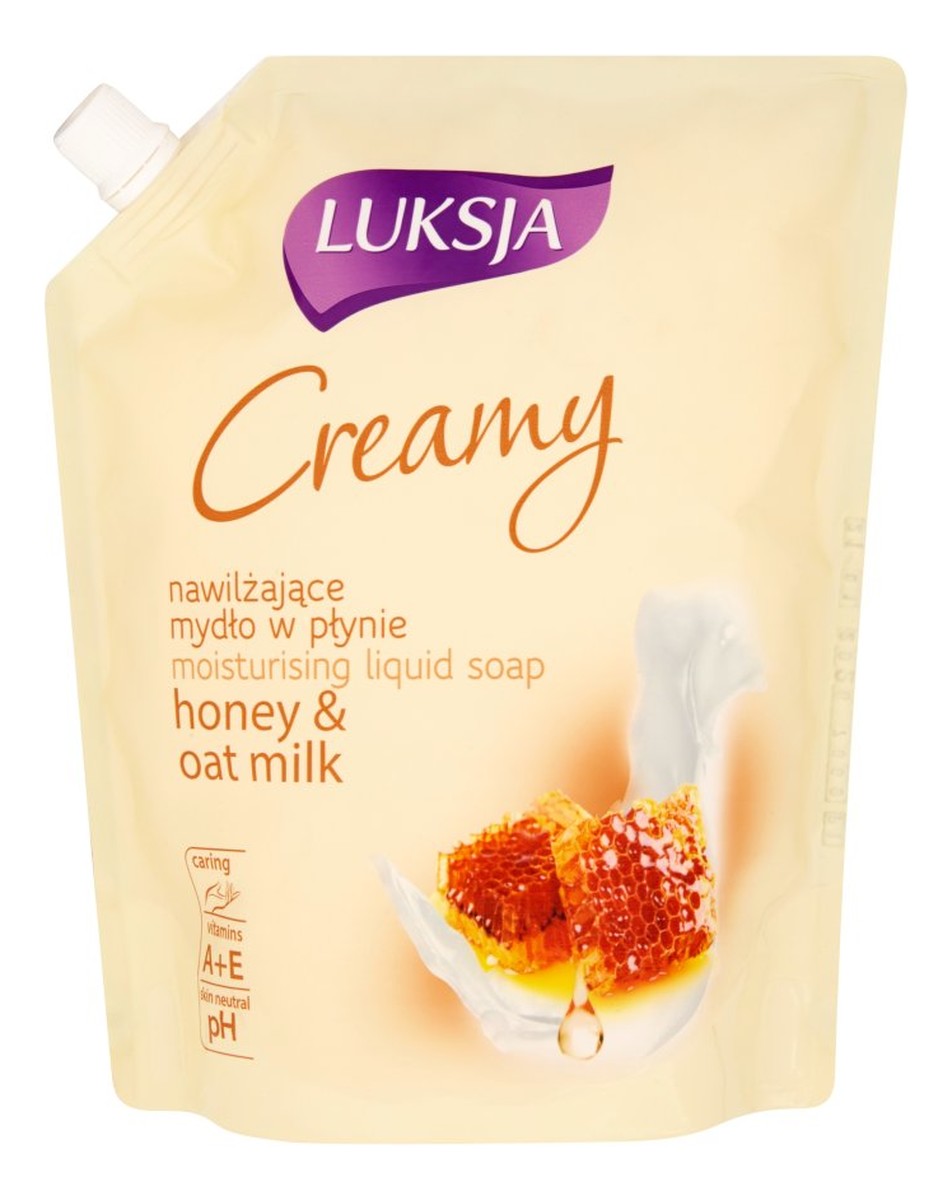 Honey & Oat Milk Nawilżające mydło w płynie zapas
