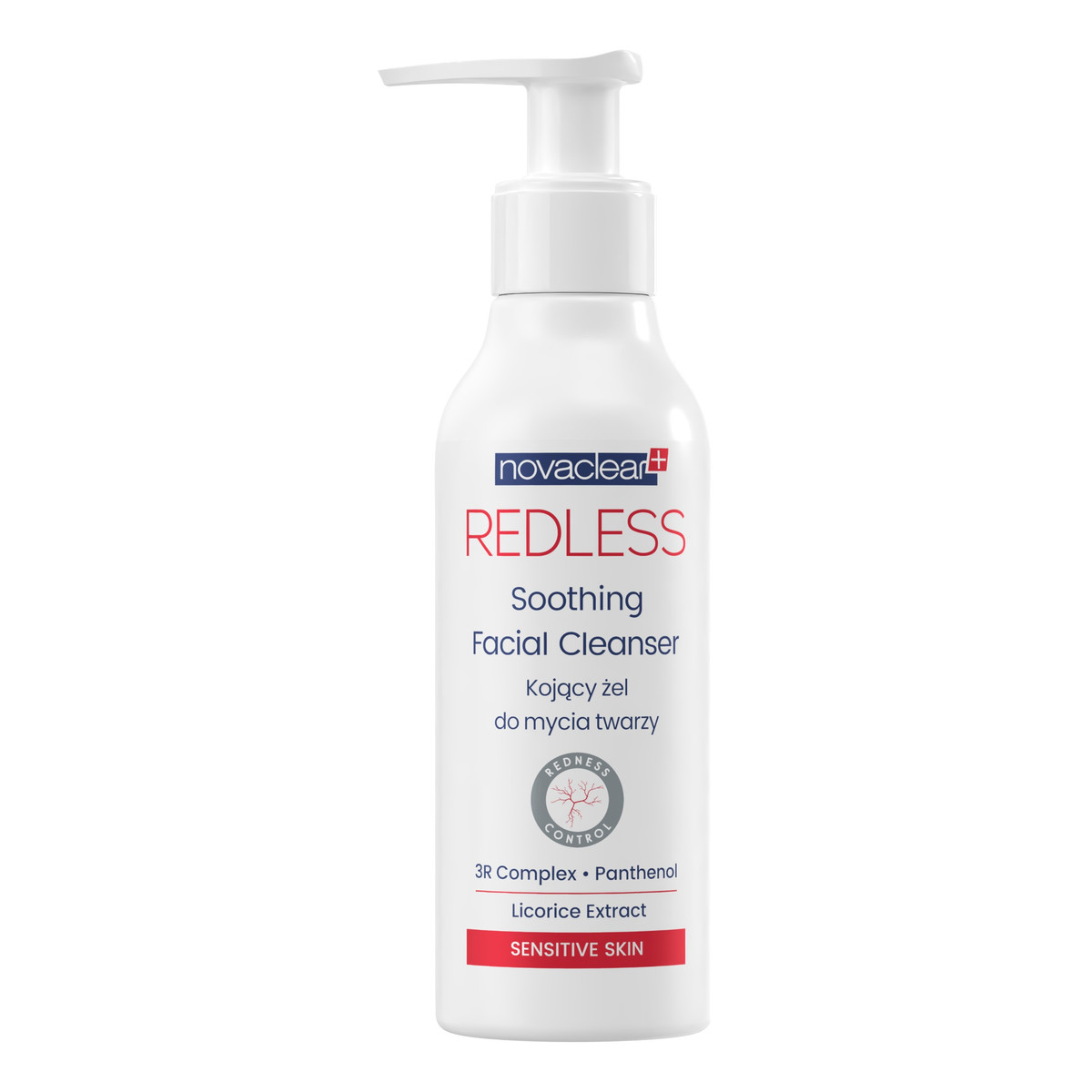 Novaclear Redless Kojący żel do mycia twarzy 150ml