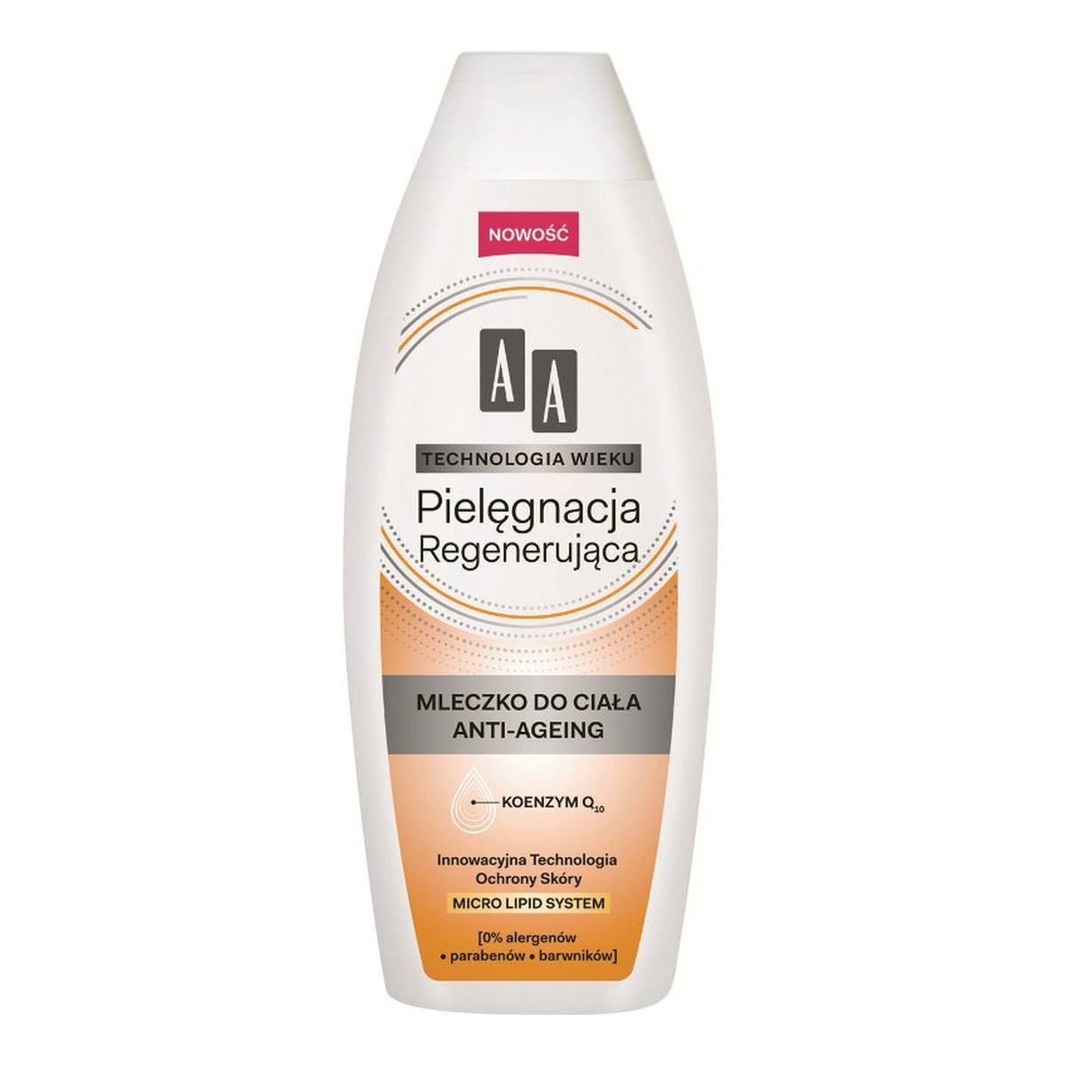 AA Technologia Wieku Pielęgnacja Regenerująca Mleczko Do Ciała Anti Ageing 400ml