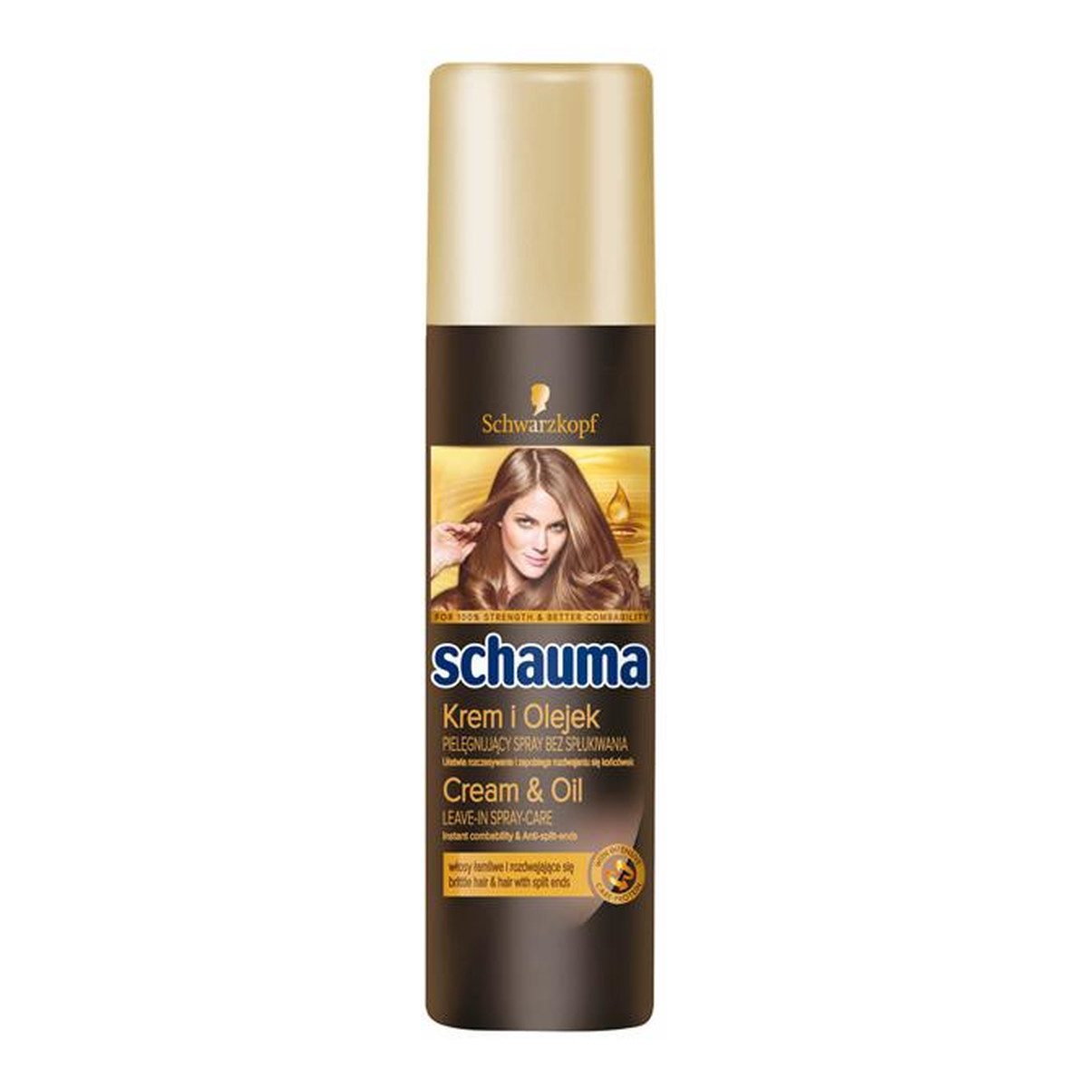 Schauma Krem i Olejek Odżywka Spray Do Włosów 200ml