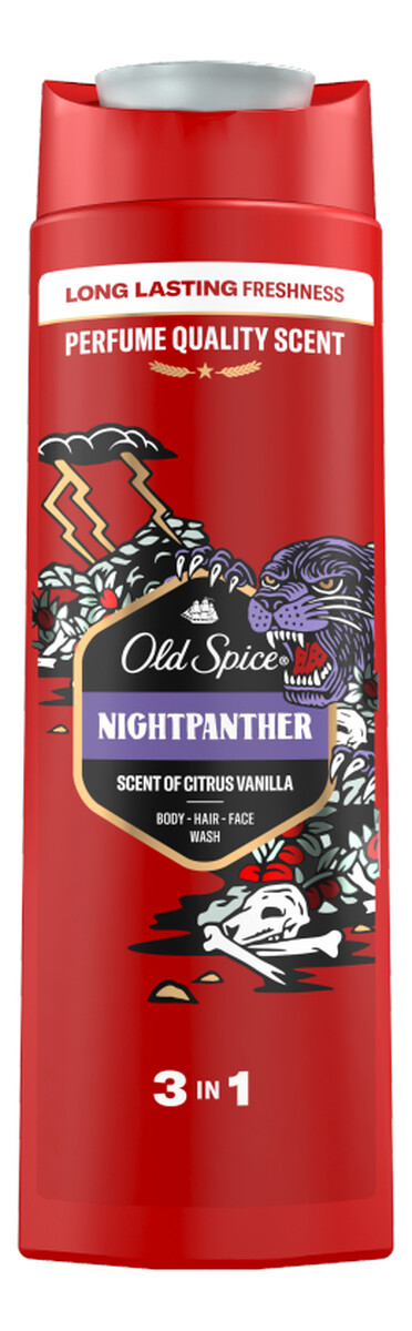 Żel pod prysznic 3w1