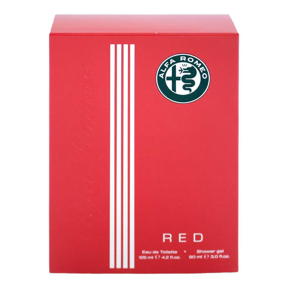 Alfa Romeo Red zestaw woda toaletowa spray 125ml + żel pod prysznic 90ml