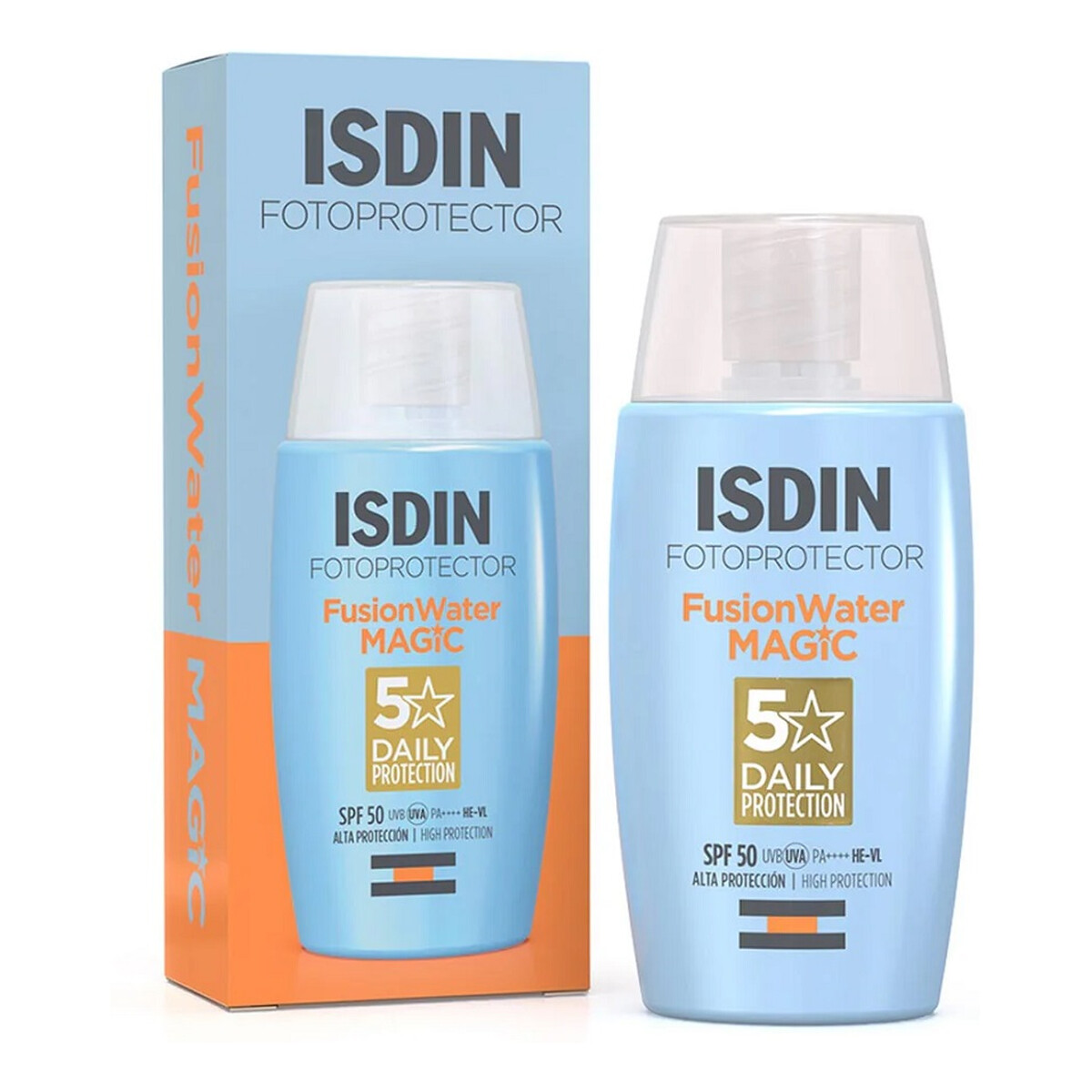 Isdin Fotoprotector Fusion Water Magic Krem ​​przeciwsłoneczny do twarzy spf50 50ml