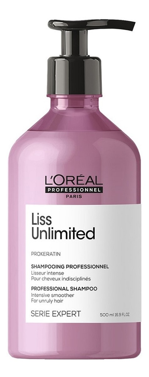 liss unlimited shampoo szampon intensywnie wygładzający włosy niezdyscyplinowane
