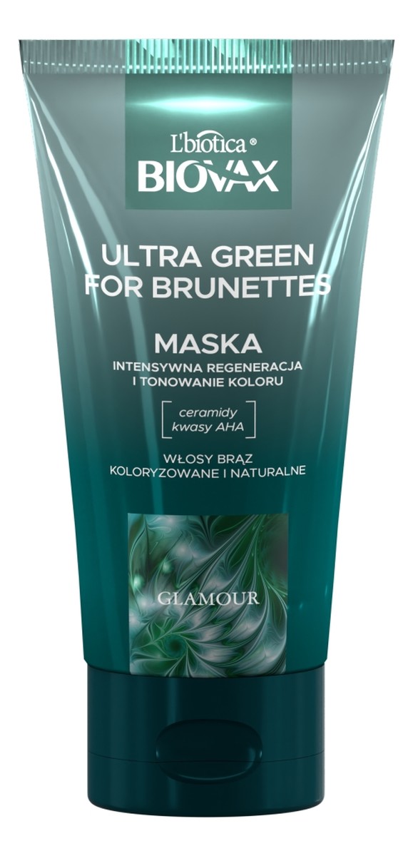 Glamour ultra green for brunettes maska do włosów dla brunetek