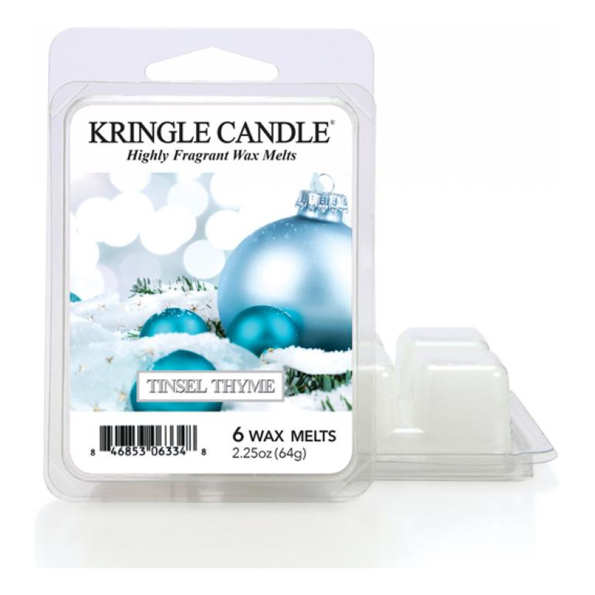 Kringle Candle Wax wosk zapachowy "potpourri" tinsel thyme 64g