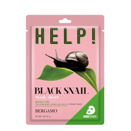 Help sheet mask maska do twarzy z black snail