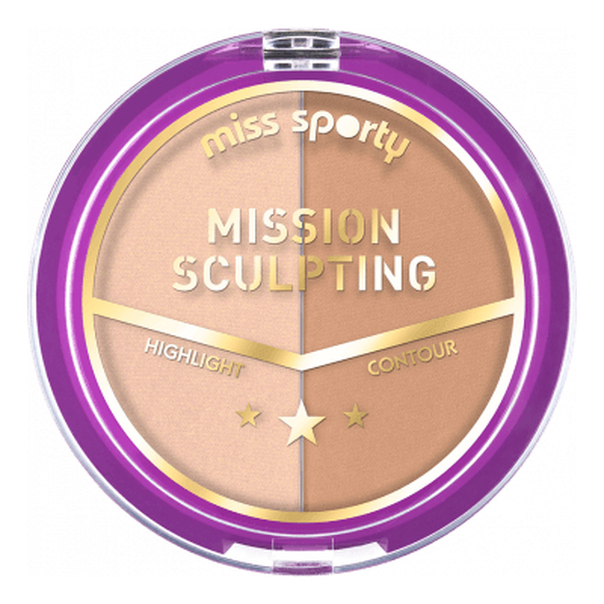 Miss Sporty Mission Sculpting paleta do konturowania twarzy 9g