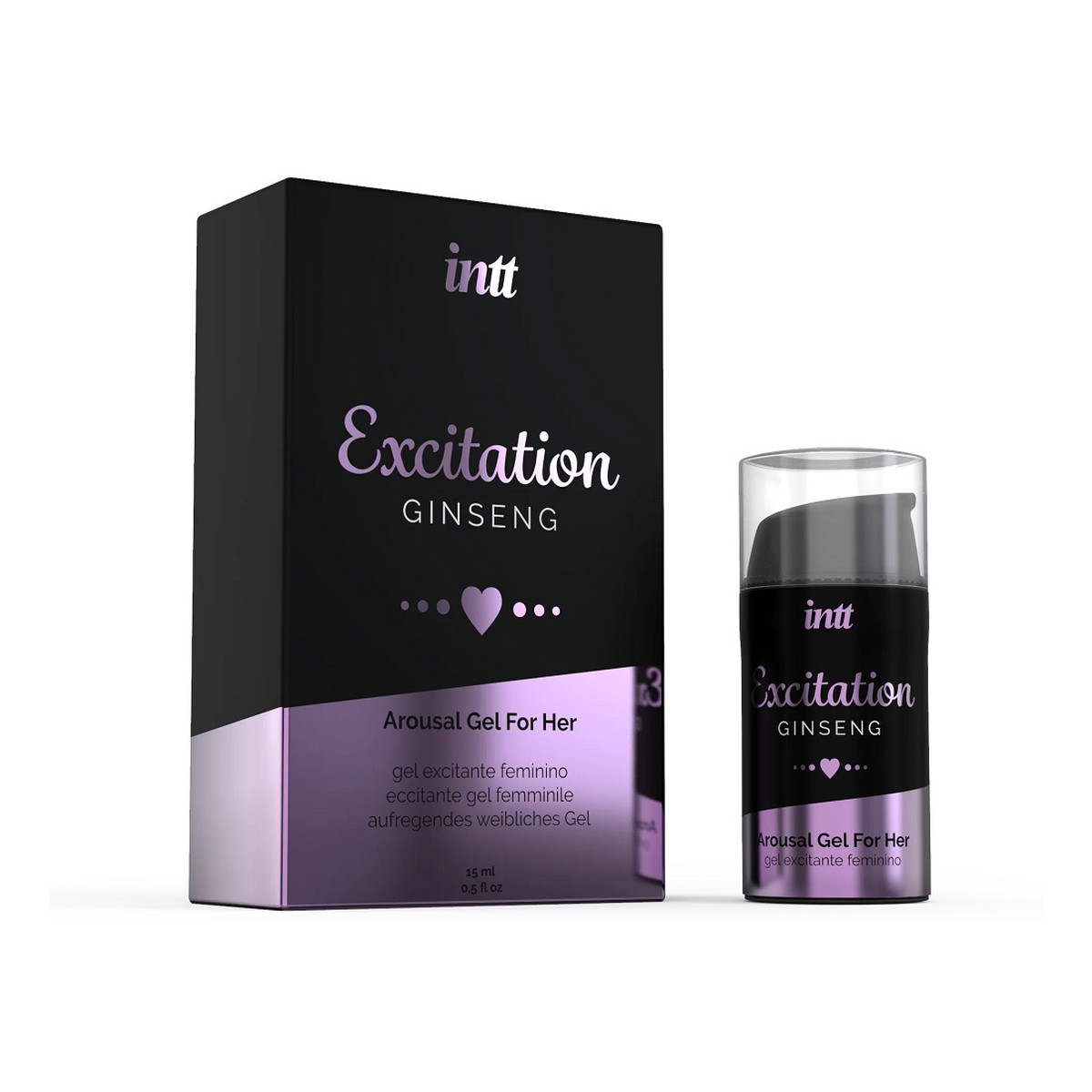 INTT Excitation Ginseng żel stymulujący z żeń-szeniem 15ml