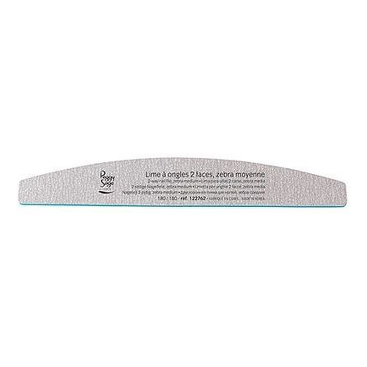 Peggy Sage 2-way chunky nail file pilnik do paznokci dwustronny 100/180 półksiężyc 1szt