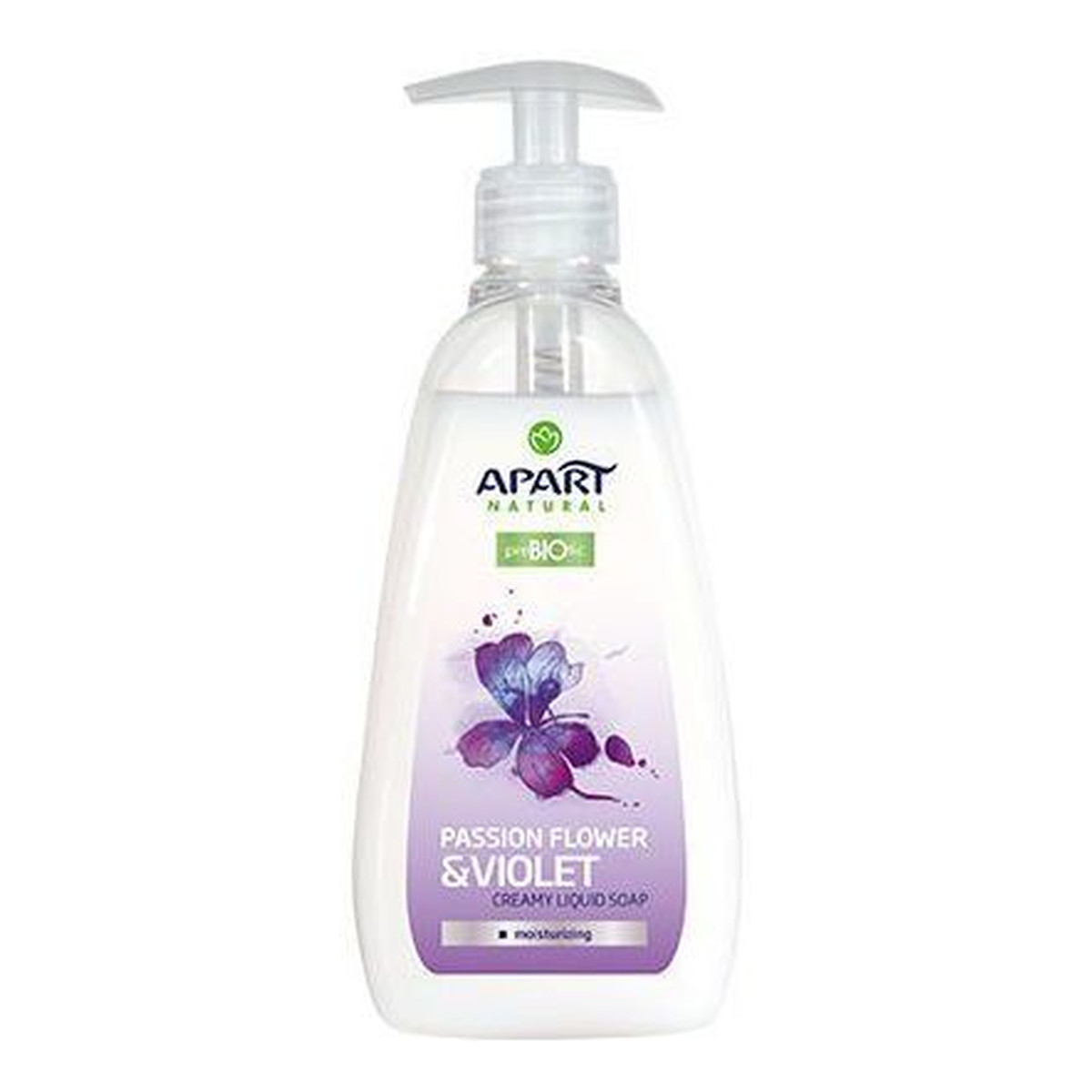 Apart Natural Prebiotic Kremowe mydło w płynie Passion Flower & Violet 500ml