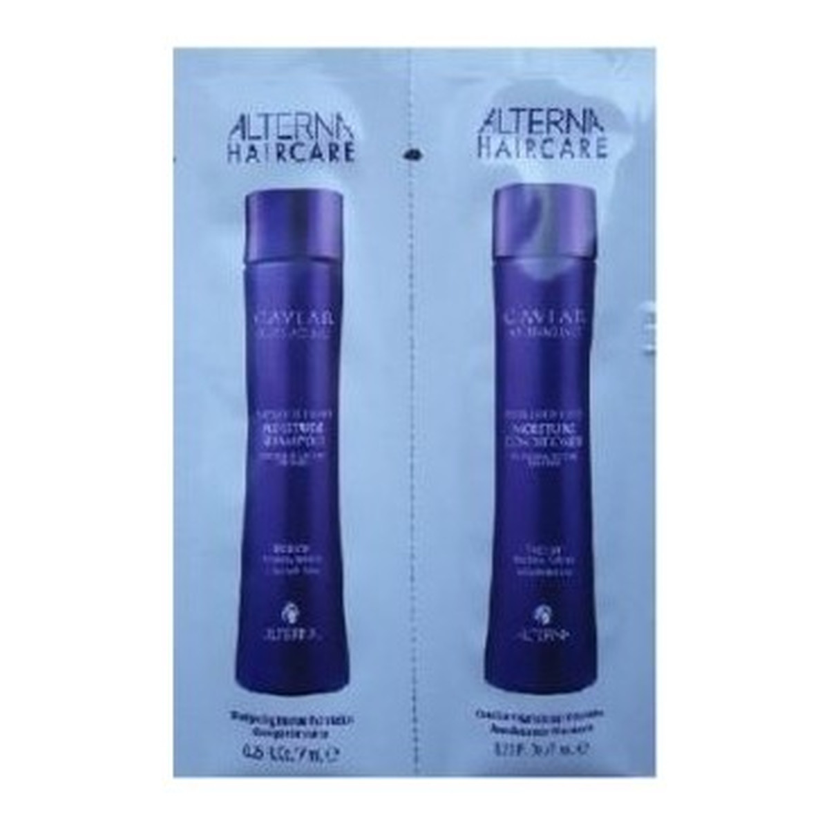 Alterna Caviar Repair Instant Recovery Shampoo + Conditioner szampon i odżywka do włosów 2x7ml