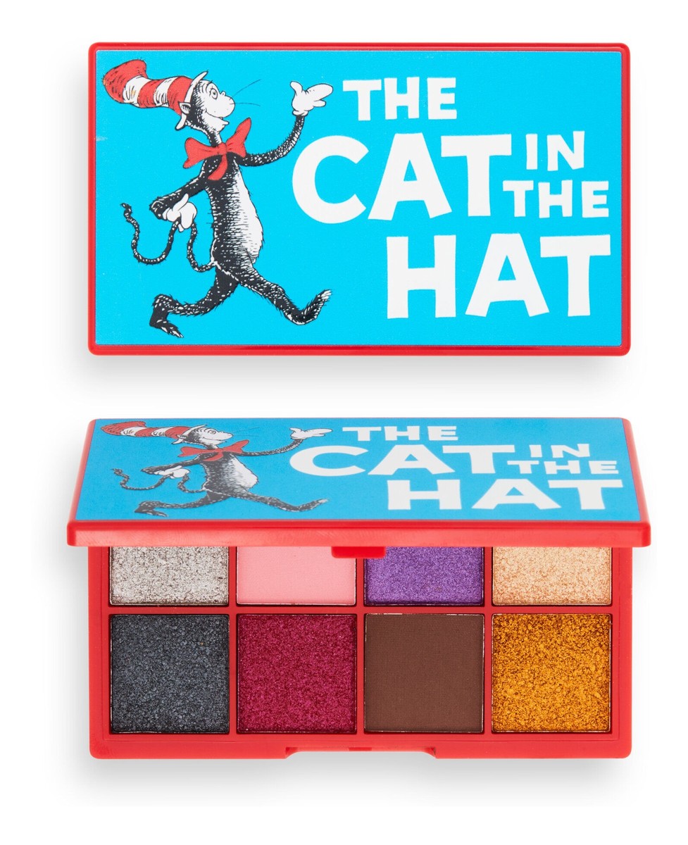x Dr.Seuss Paleta cieni do powiek (8) The Cat In The Hat 1szt