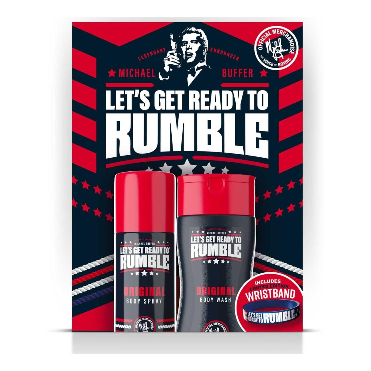 Rumble Men Original Zestaw dezodorant do ciała w sprayu 150ml + żel pod prysznic 250ml