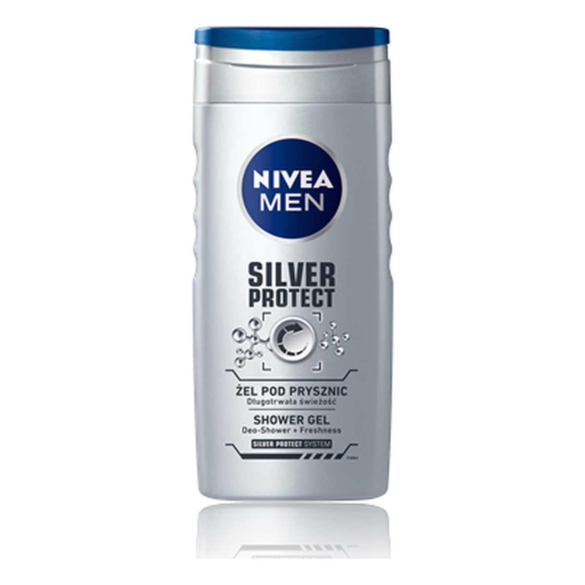 Nivea Silver Protect For Men Żel Pod Prysznic 500ml