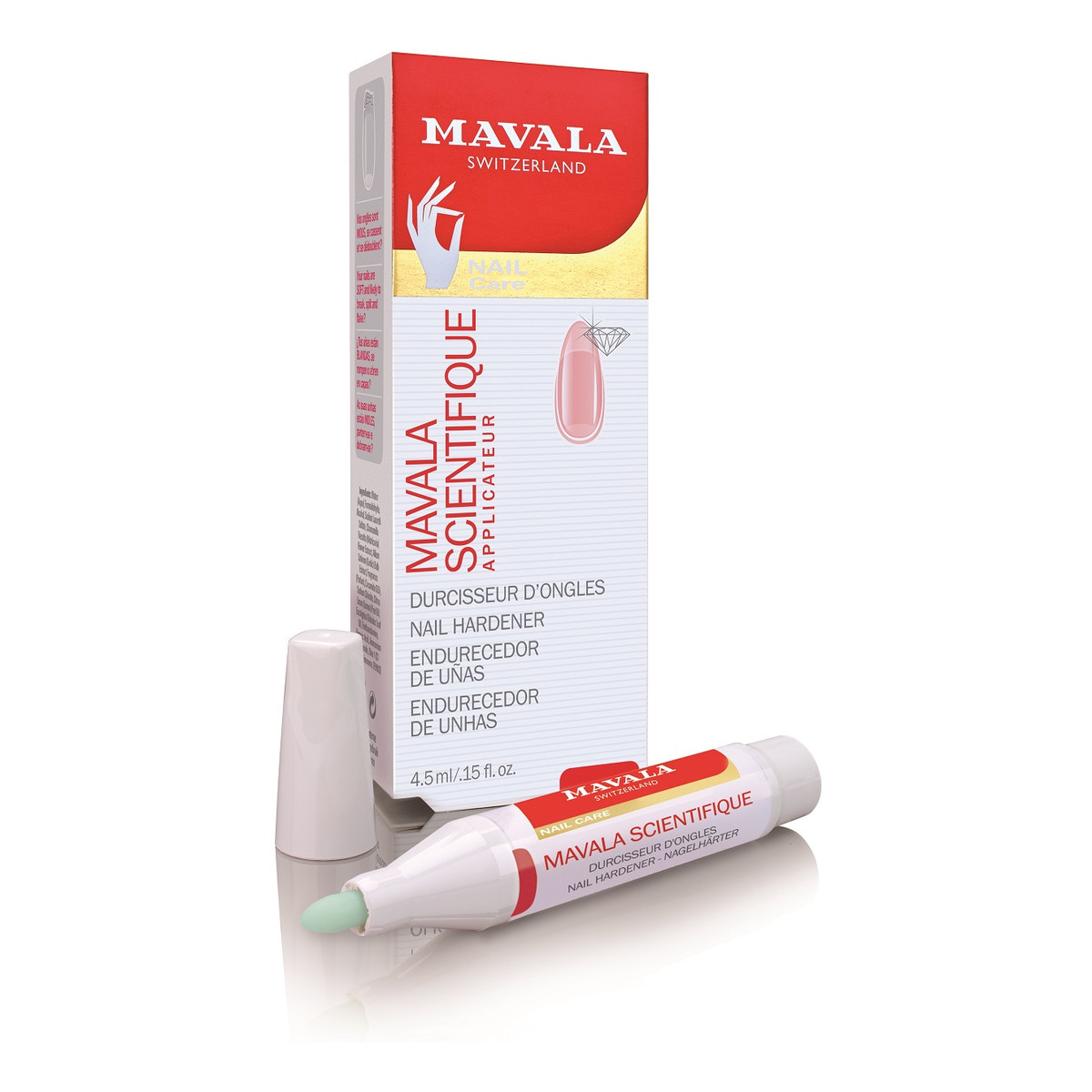 Mavala Scientifique K+ Applicator utwardzacz do końcówek paznokci 4.5ml