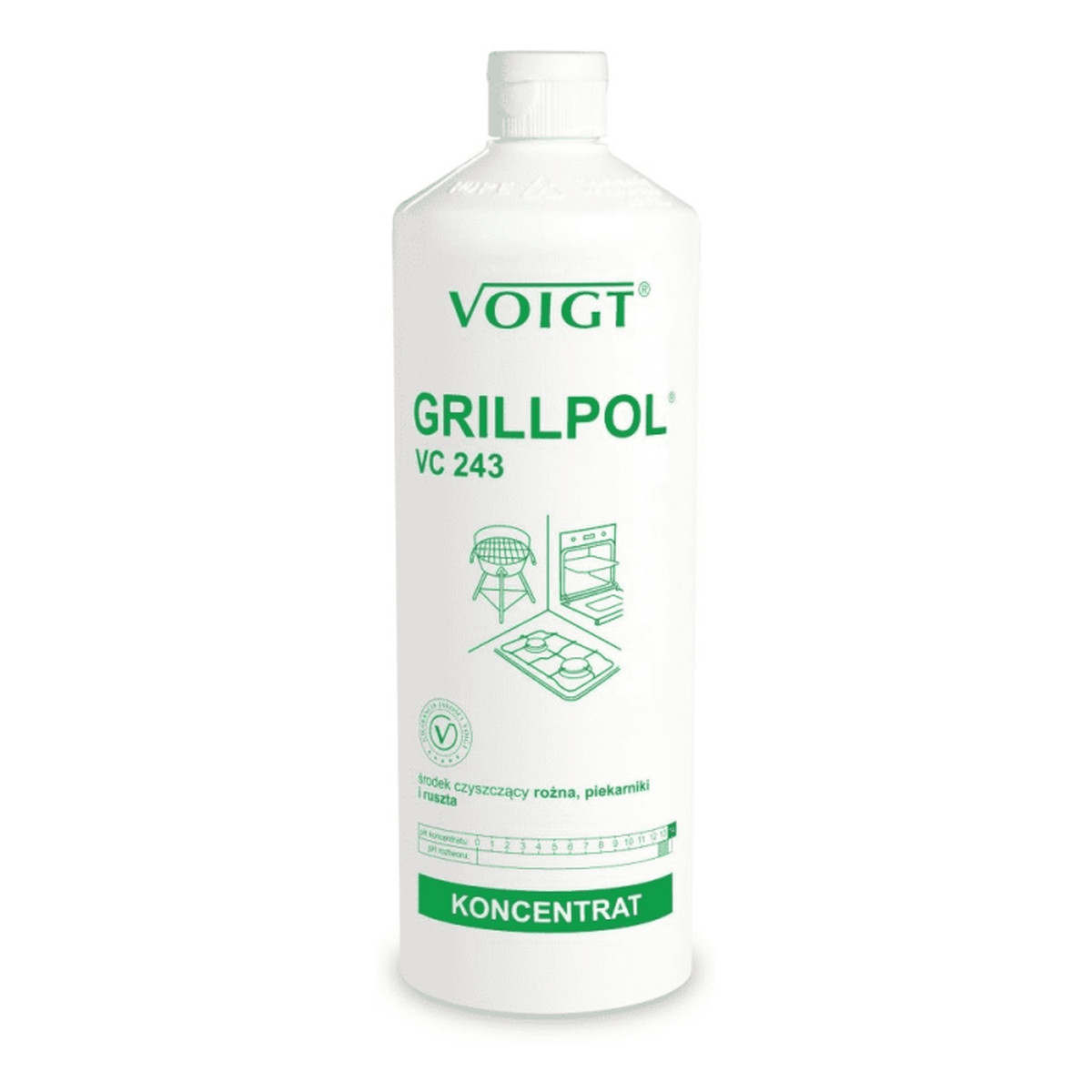 Voigt Grillpol VC-243 środek czyszczący do grilla, piekarnika, rusztu 1000ml
