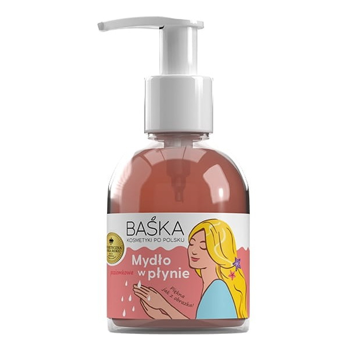 Solverx Mydło w płynie do rąk Poziomka 250ml