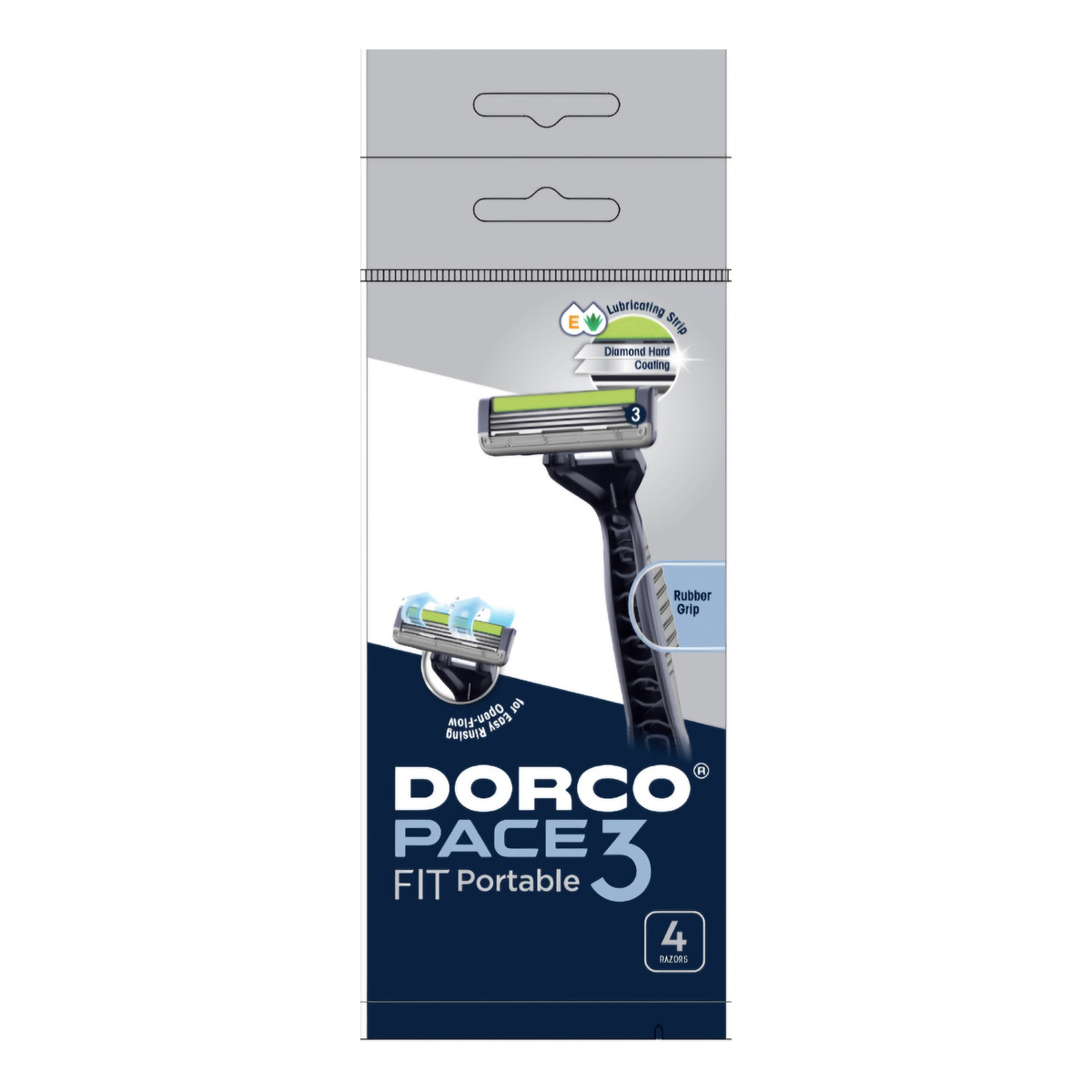 Dorco Pace 3 Fit Men Maszynka do golenia jednorazowa ostrza 1 op. - 4szt.