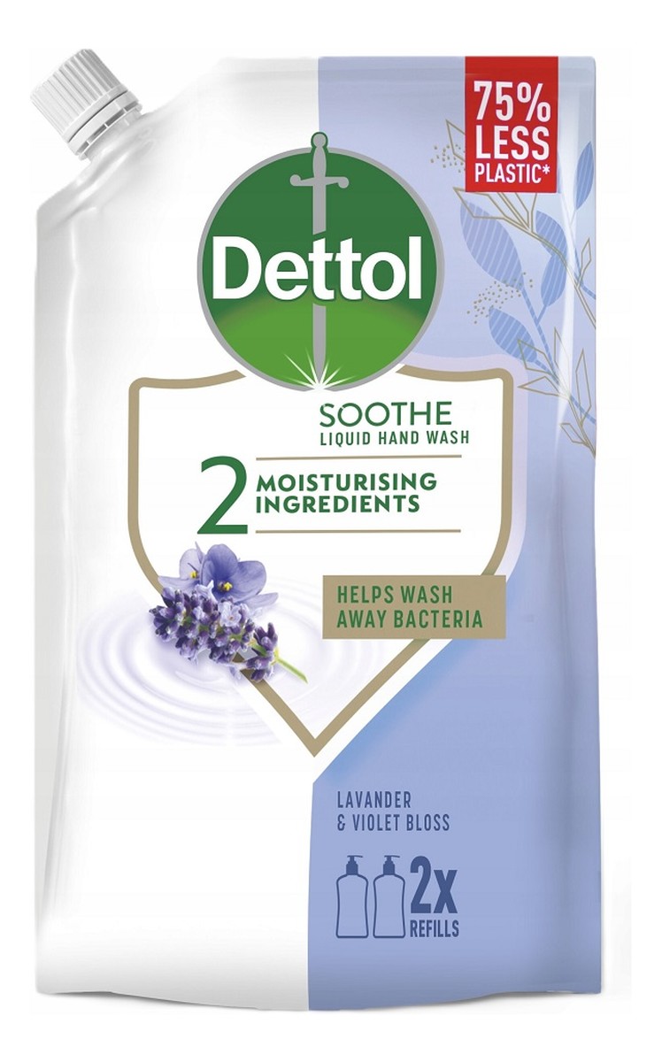 Mydło w płynie ukojenie uzupełnienie lawenda