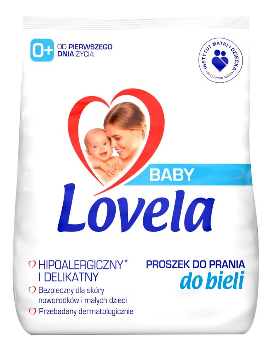 Baby hipoalergiczny proszek do prania ubranek niemowlęcych i dziecięcych do bieli