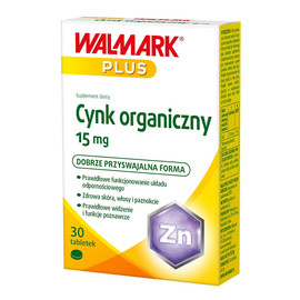 Cynk organiczny suplement diety 30 Tabletek