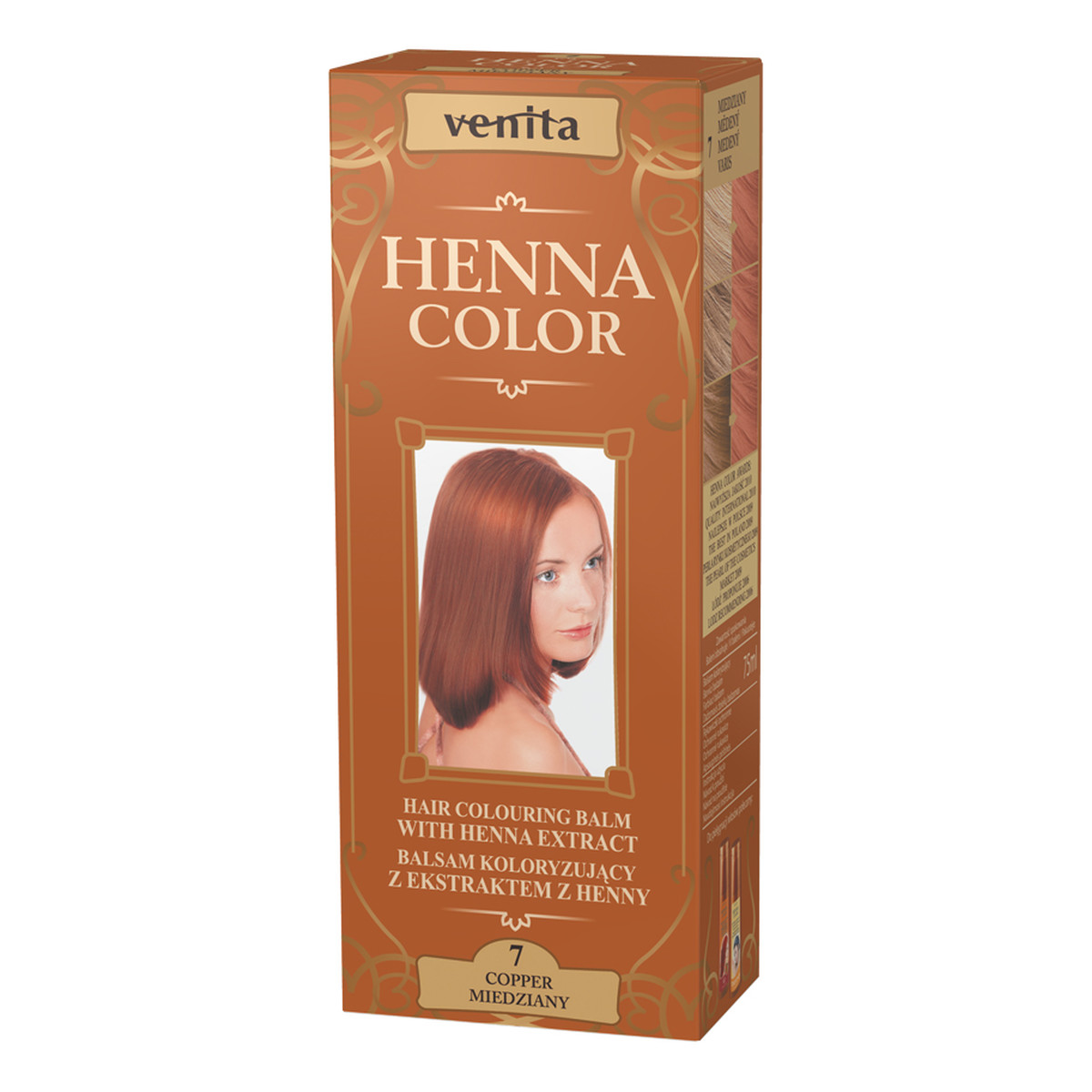 Venita HENNA COLOR Balsam koloryzujący z ekstraktem z henny TUBA 75ml