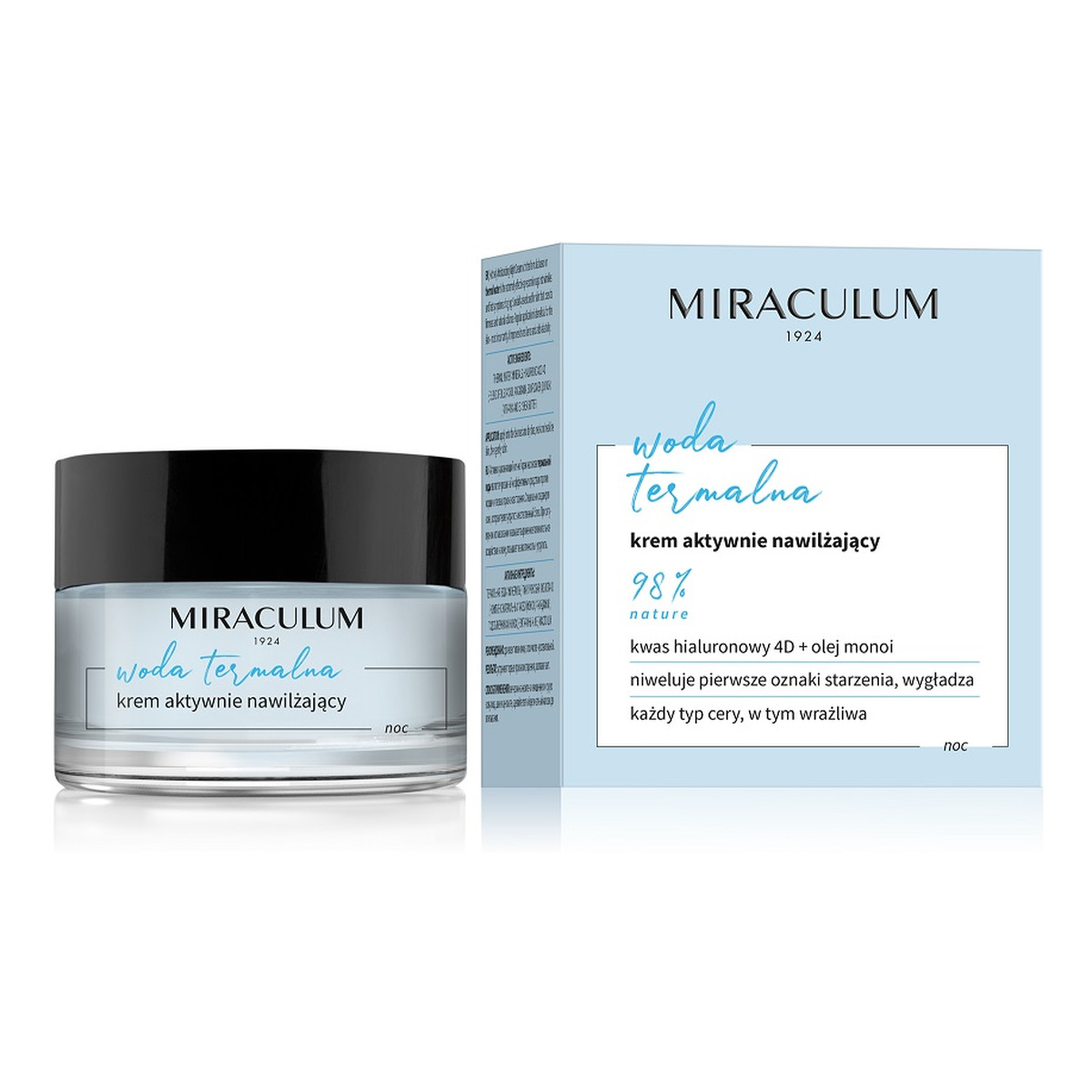 Miraculum Woda Termalna krem aktywnie nawilżający na noc 50ml