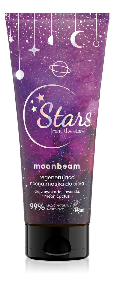 Moonbeam Regenerująca nocna maska do ciała