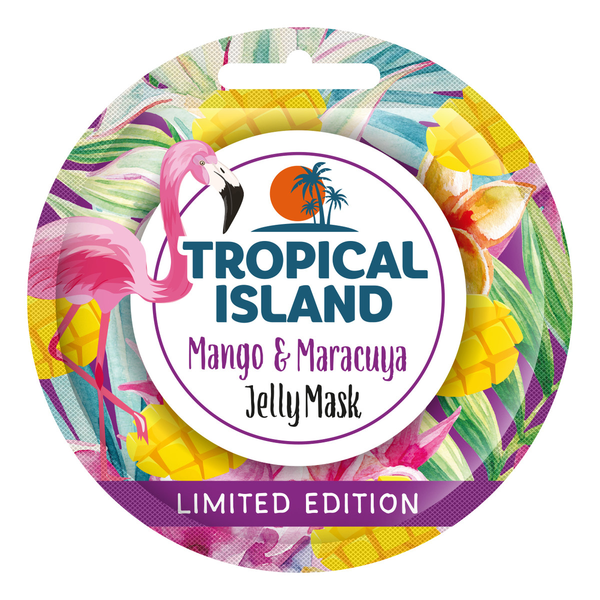 Marion Tropical Island Jelly Mask żelowa maseczka do twarzy Mango i Maracuja 10g