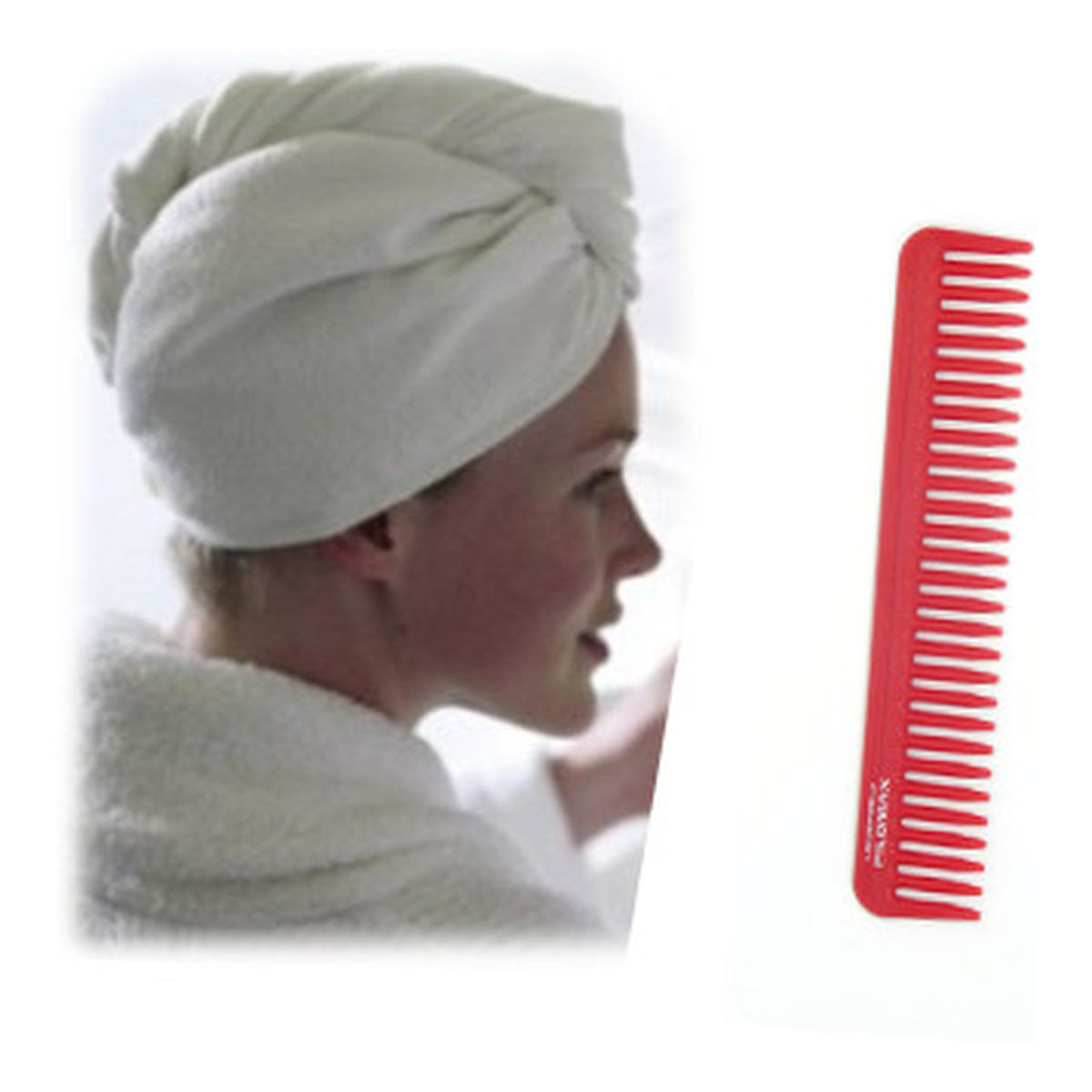 Pilomax Wax Hair Spa Zestaw Grzebień I Turban