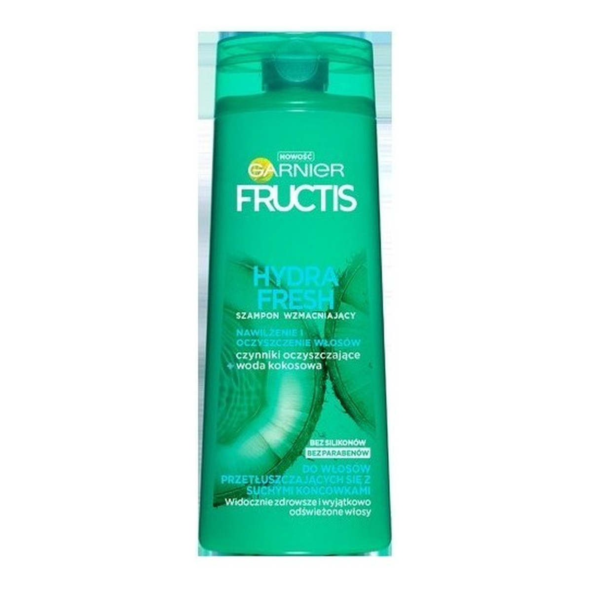 Garnier Fructis Hydra Fresh szampon do włosów przetłuszczających się z suchymi końcówkami 400ml